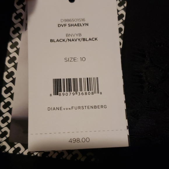 DVF Lace Wrap Dress NWT - Picture 3 of 4